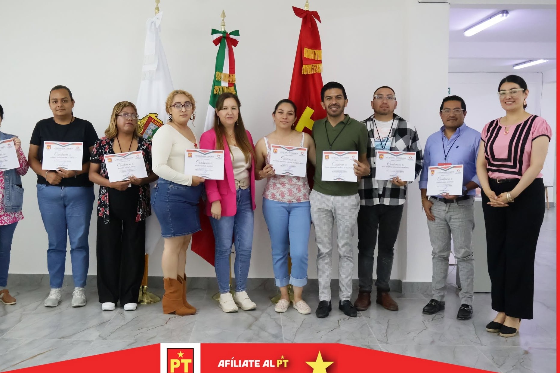 El Partido del Trabajo Estado de México continúa fortaleciendo la formación política e ideológica de su militancia