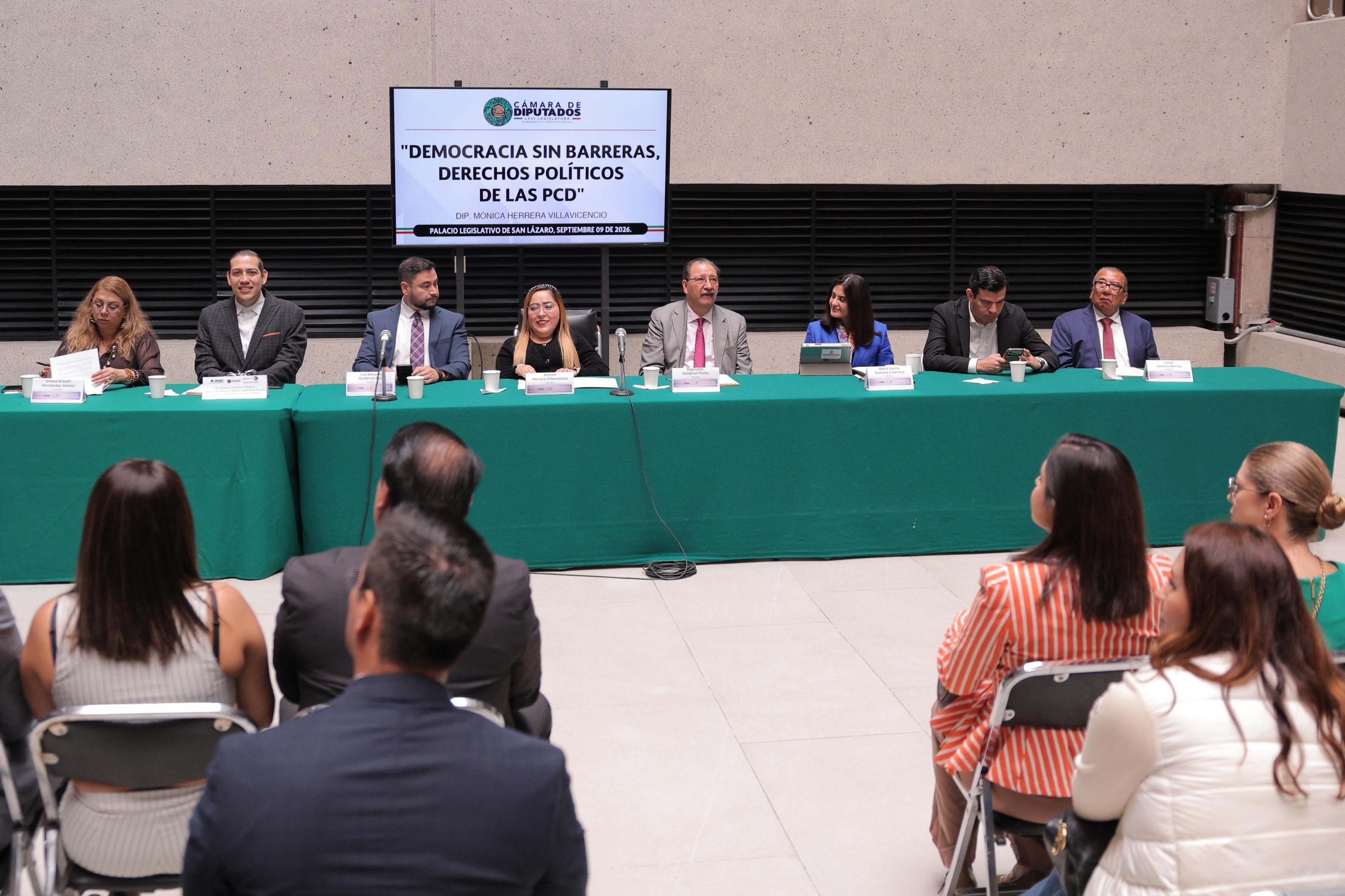 DEMOCRACIA PLENA SIGNIFICA GARANTIZAR LOS DERECHOS POLÍTICOS DE LAS PERSONAS CON DISCAPACIDAD: DIP. REGINALDO SANDOVAL